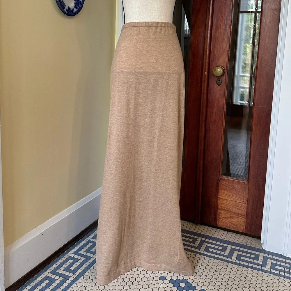 J. Crew | 75 Spring Street Featherweight Cashmere Column Skirt, Size XL